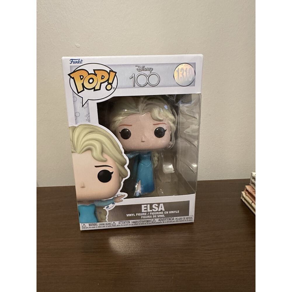 Funko Pop Disney 100 D100 Elsa #1319 Vinyl Figure NIB